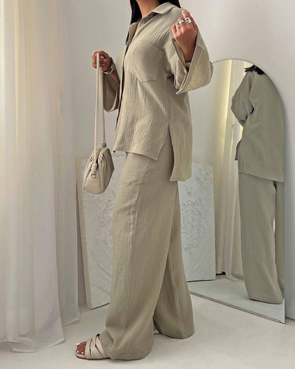 VELISSIA™ | Casual Quilted Cotton Set