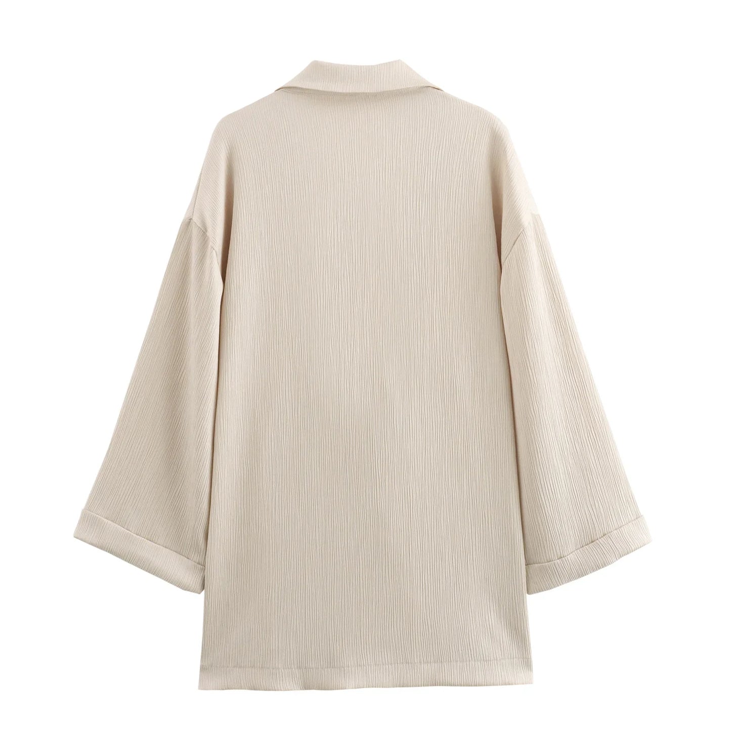 Relaxed Elegance 2-Piece Suit – Oversized Blazer & Wide-Leg Pants