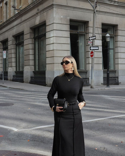 The Verona Skirt – Structured Drape Edition