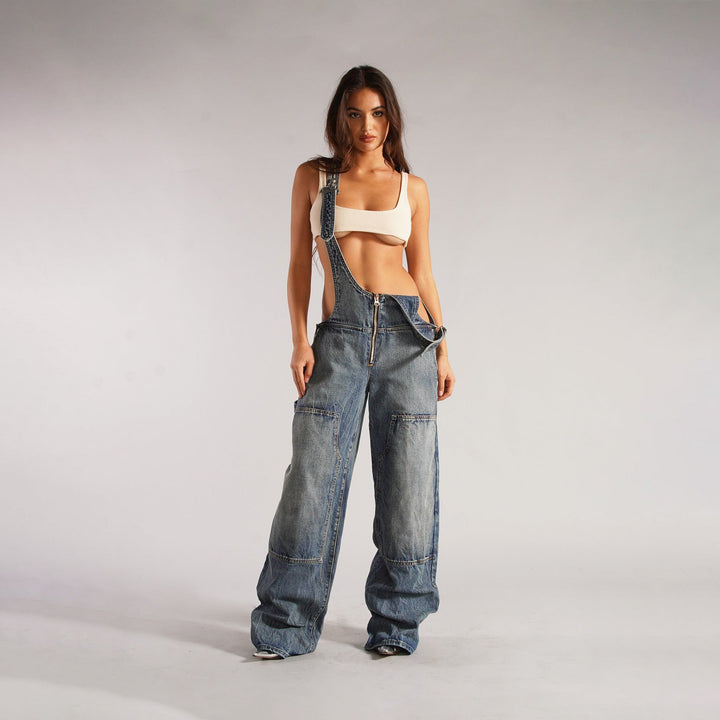 Eclat™ | Jean large taille basse – Look urbain tendance