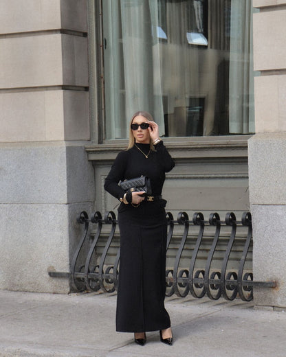 The Verona Skirt – Structured Drape Edition