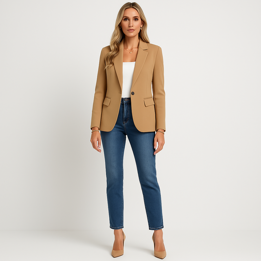 Courtney Blazer – Confidence, Elegance & Effortless Comfort