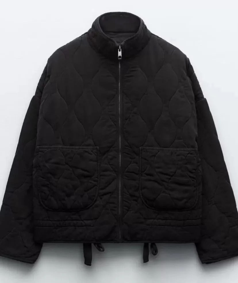 Éclat™ – Veste Matelassée en Coton – Confort & Élégance Décontractée