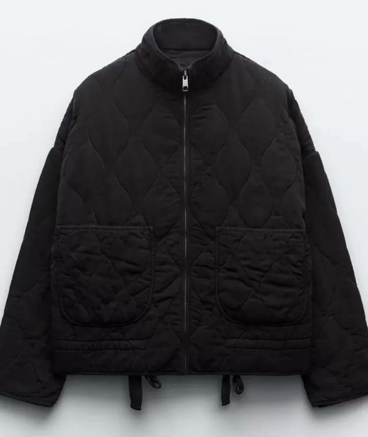Éclat™ – Veste Matelassée en Coton – Confort & Élégance Décontractée