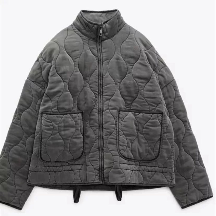 Éclat™ – Veste Matelassée en Coton – Confort & Élégance Décontractée